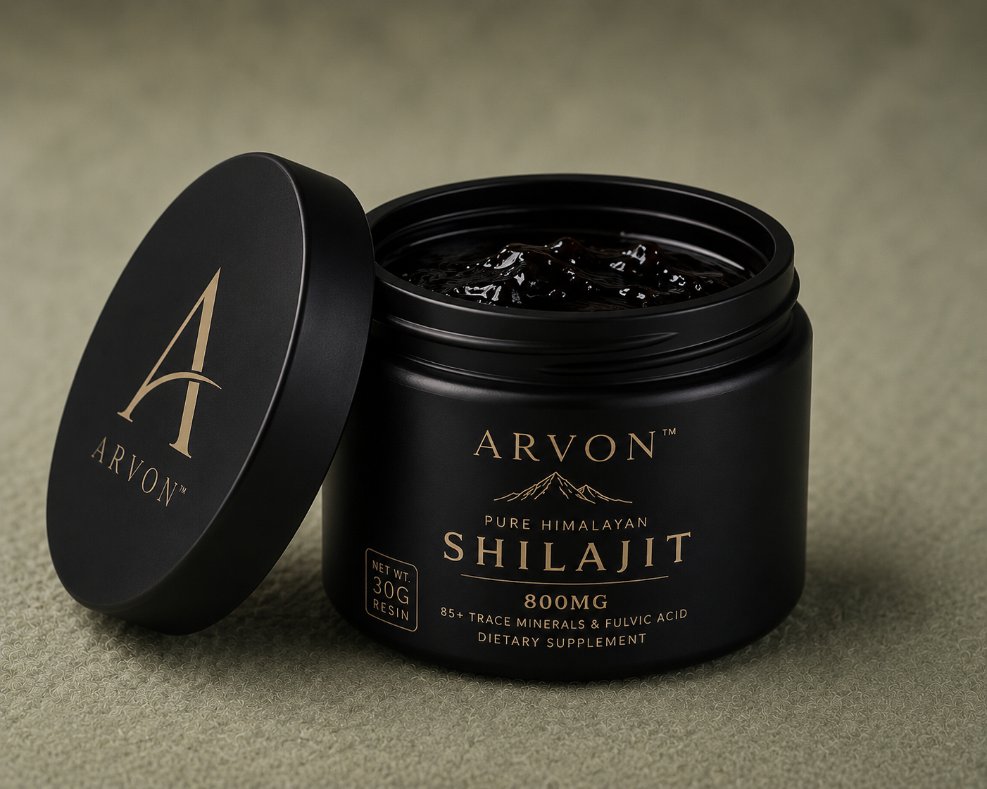 ARVON™ Pure Himalayan Shilajit Resin
