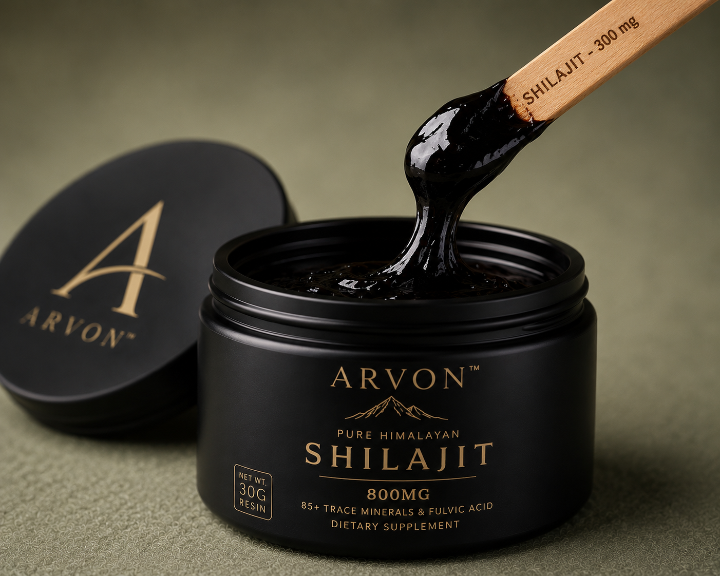 ARVON™ Pure Himalayan Shilajit Resin